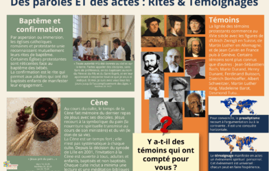Des paroles ET des actes